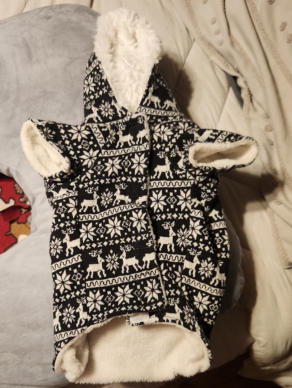 Fleece Hooded Dog Sweater